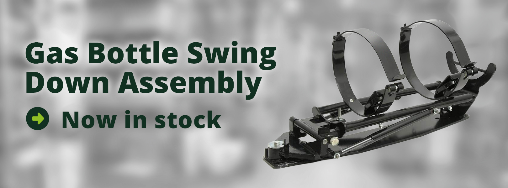 Gas Bottle Swing Down Assembly